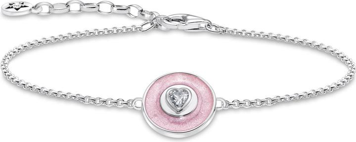Thomas Sabo Armband Sterling Silver (19 cm, 925er Silber, Emaille)