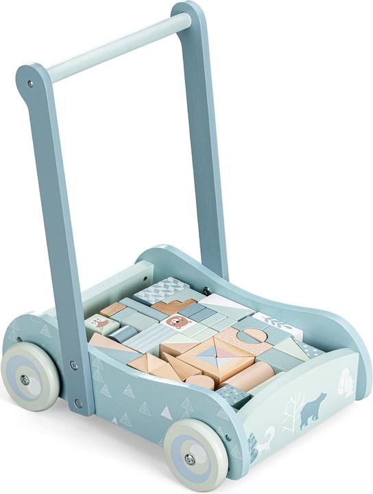 Produktbild Navaris Lauflernwagen aus Holz