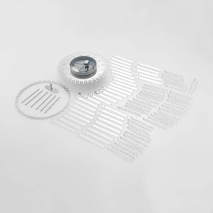 Produktbild Lucande Limana Kristall-Deckenleuchte, 36 cm (G9)