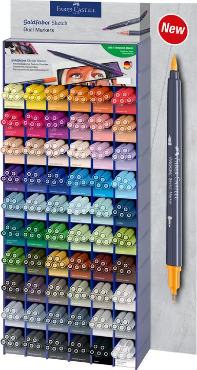 Produktbild Faber-Castell POS-Display Goldfaber Sketch Marker (DAA379, 300 x)