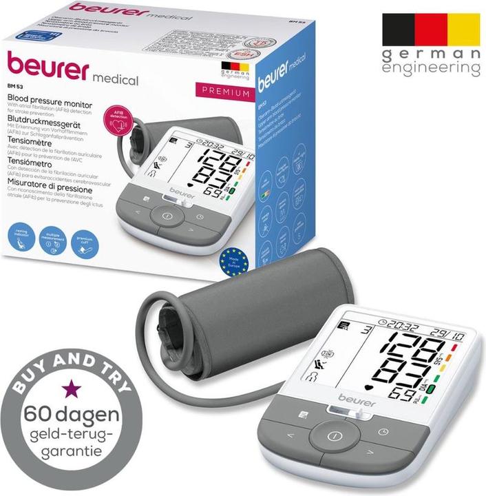 Actual product image Beurer BM 53 (Blood pressure monitor upper arm)
