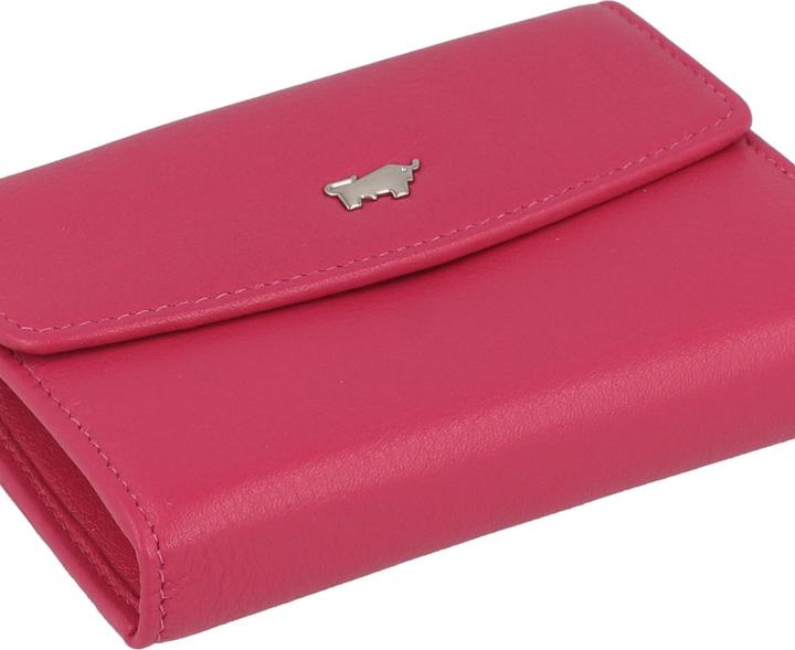 Actual product image Braun Büffel Joy wallet RFID protection leather 10.5 cm