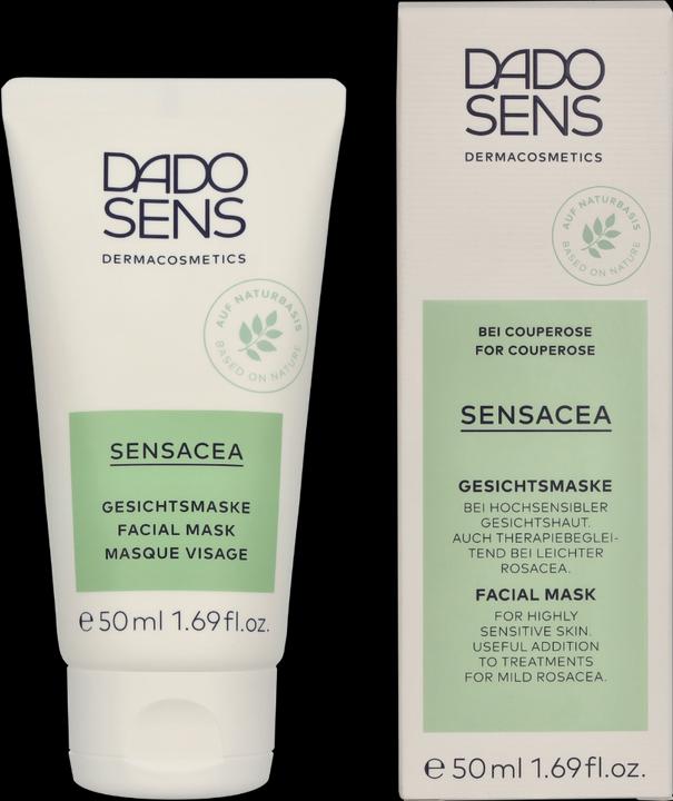 Actual product image Dado Sens SENSACEA Face Mask - Couperose, Rosacea & Slightly Reddened Skin (50 ml)