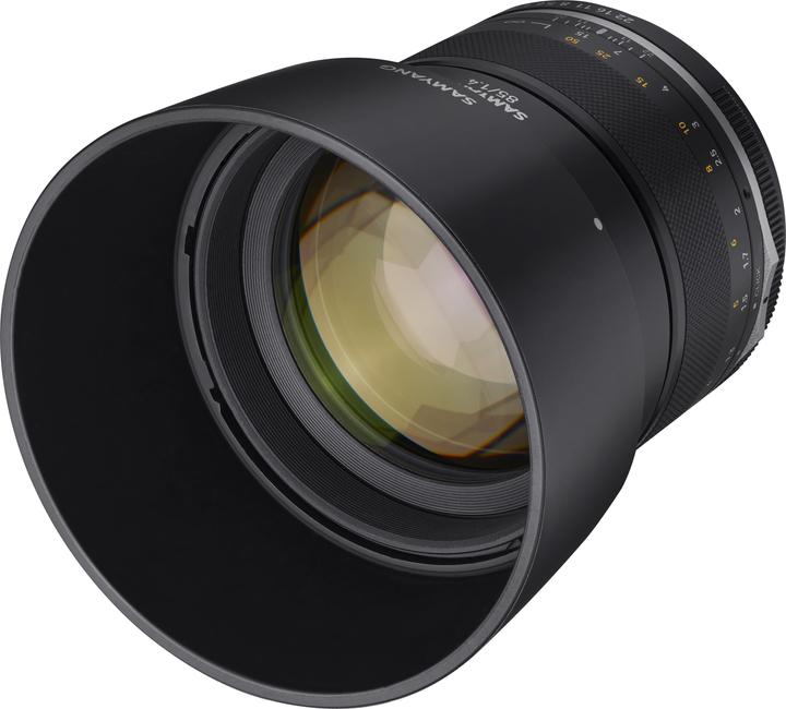 Actual product image Samyang 85mm f/1.4 MK2 MFT (Micro Four Thirds, APS-C / DX, full size)