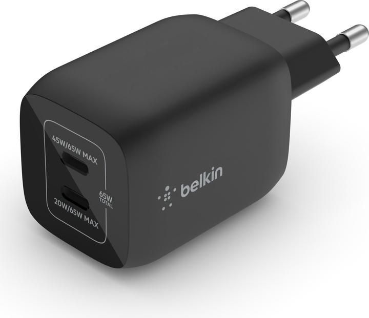 Produktbild Belkin Boost Charge Pro 2-Port GaN Charger (65 W)