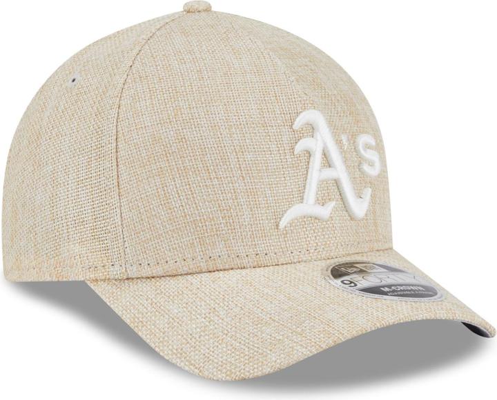 Produktbild New Era 9Forty M-Crown Cap - Weave Oakland Athletics Beige