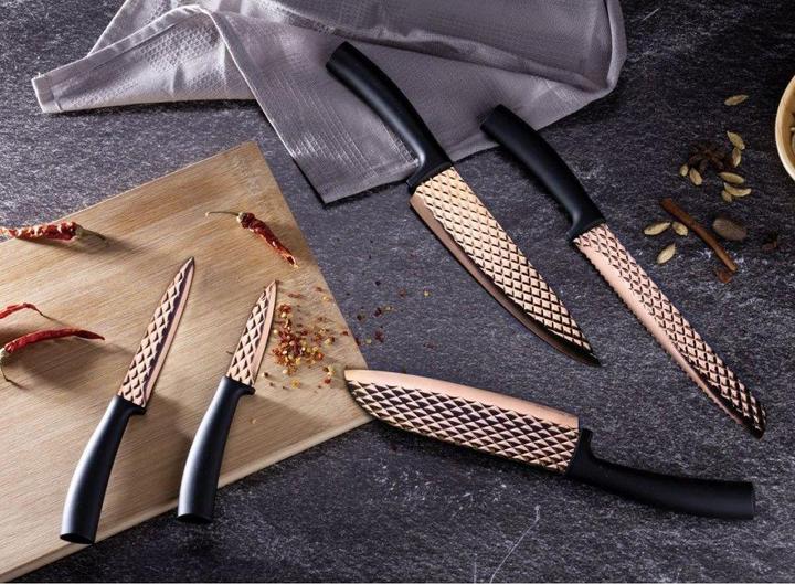 Actual product image BerlingerHaus House 5-piece knife set Rose Gold Edition (20 cm)
