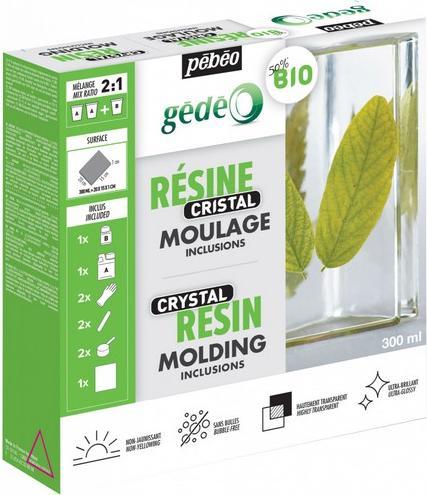 Image du produit Pebeo Kit Resine Cristal Bio (300 ml)