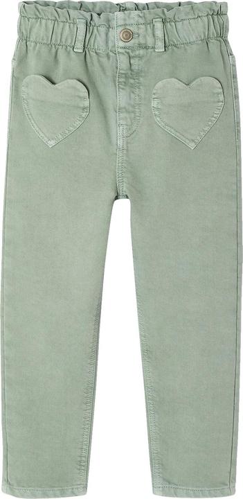 Image du produit Vertbaudet Mädchen Paperbag-Hose mit Herztaschen (110)