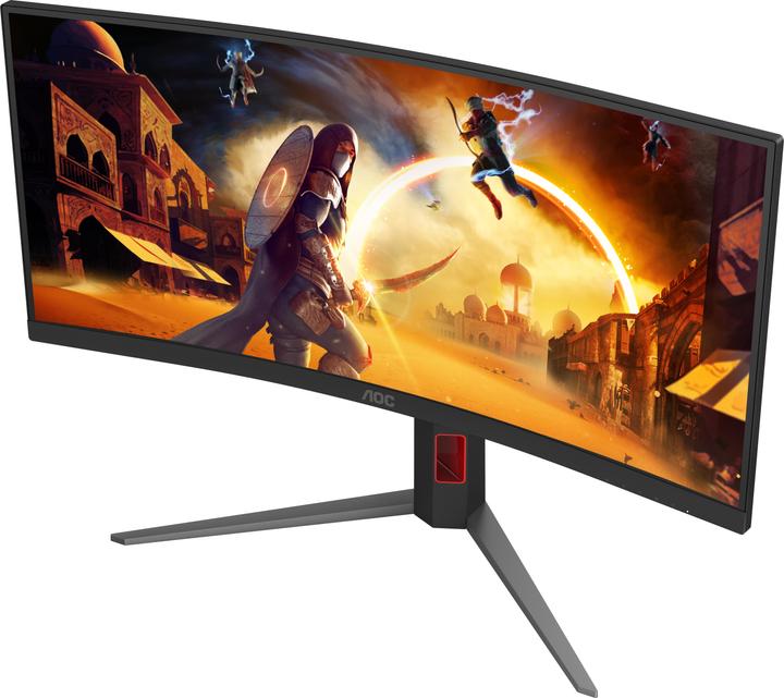 Produktbild AOC 86,4cm (34") CU34G4Z 21:09 2xHDMI+2xDP+USB blackred (3440 x 1440 Pixel, 34")