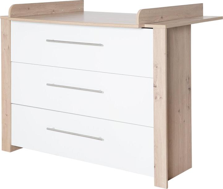 Image du produit Roba Ensemble pour chambre d'enfant Malo (Lit de bébé, Armoires pour enfant, Unité de changement)