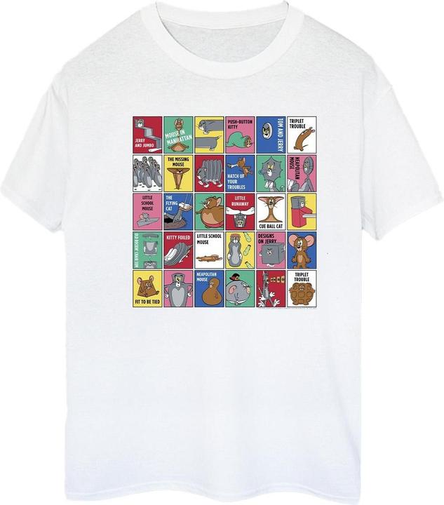 Tom & Jerry Grid Squares TShirt (M)