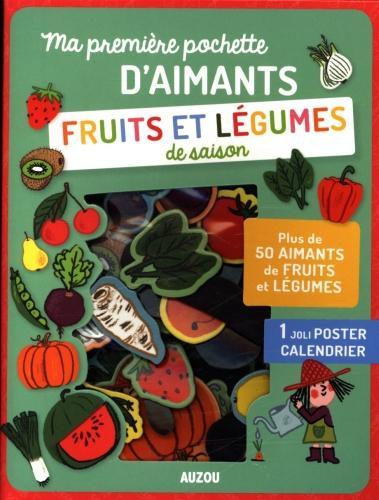Actual product image Auzou France Fruits et légumes de saison : ma première pochette d'aimants (French)