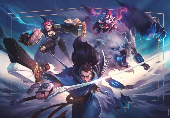 Actual product image Clementoni 500 Piece Cube Puzzle - League of Legends 2 (500 pieces)