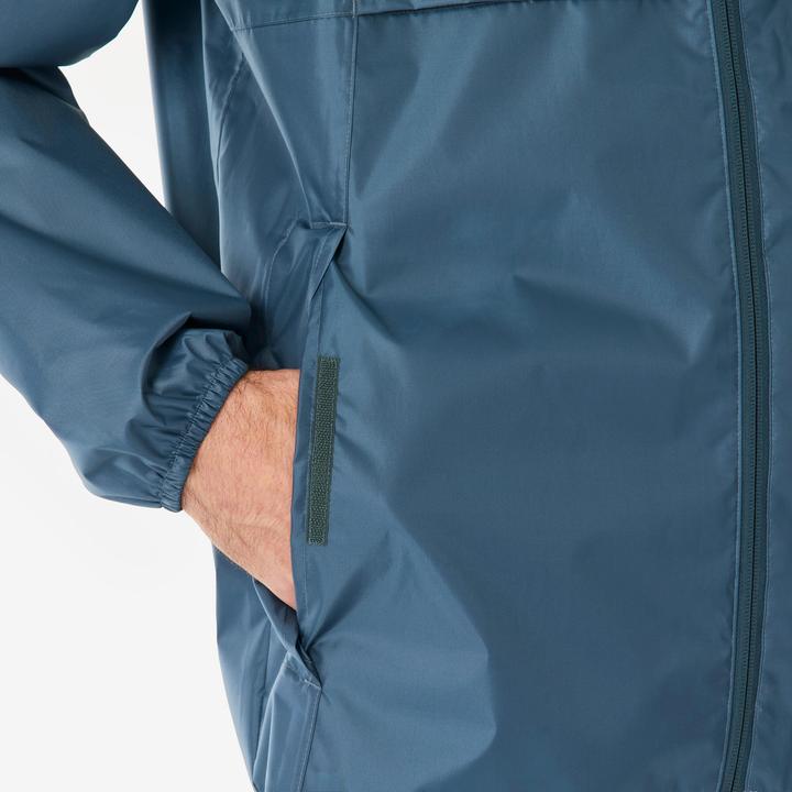Produktbild Quechua Regenjacke Herren - Raincut Fullzip blau (M)