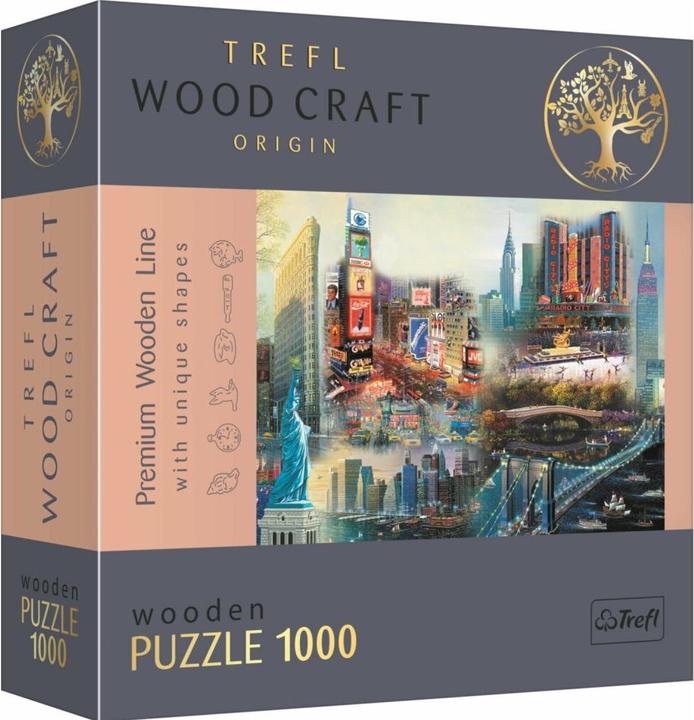 Produktbild Trefl Holz Puzzle New York 1000T (1000 Teile)