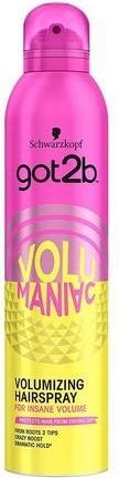 Produktbild Schwarzkopf Got2B - Volumania Bodifying Hairspray Hairspray Adding Volume 300Ml (300 ml)