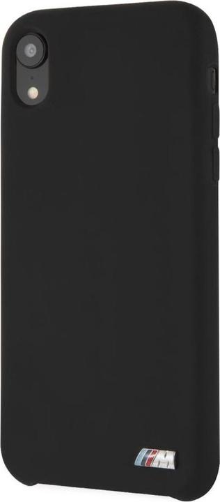 Actual product image BMW Case BMHCI61MSILBK iPhone Xr czarny/black hardcase Silicone M Collection (Apple iPhone XR)