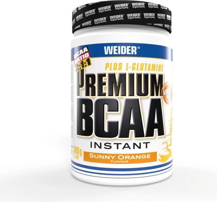 Produktbild Weider Premium BCAA Powder (500g Dose) (Orange, 1 Stk., 500 g)