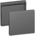 Actual product image Rittal VX 8640.041 VE2ST. VX socket cover lateral H200 for T400