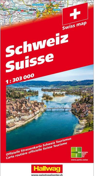 Produktbild Strassenkarte 382831035 Schweiz 2021 1:303'000