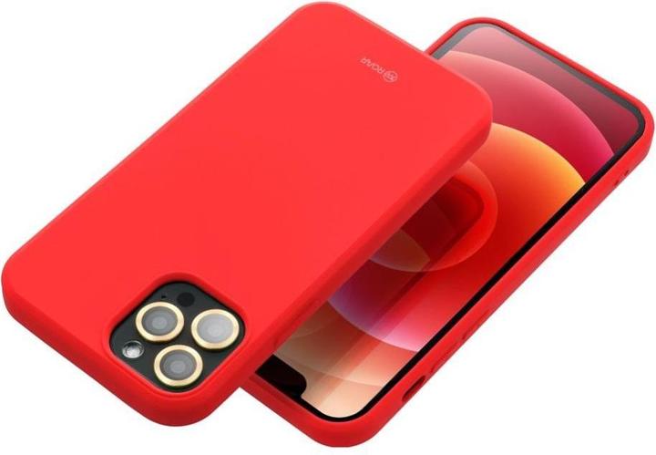 Actual product image Roar Back panel cover case COLORFUL JELLY for SAMSUNG A06 hot pink (Samsung Galaxy A06)