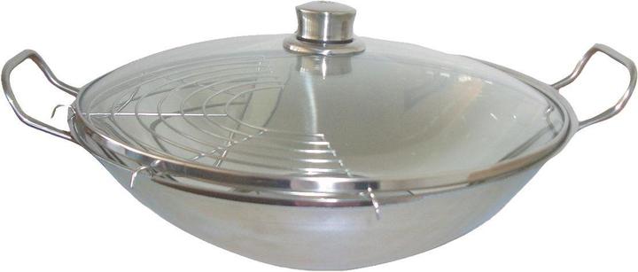 Bosch Hausgeräte Hez390090 (39 cm, Wok, Stainless steel)