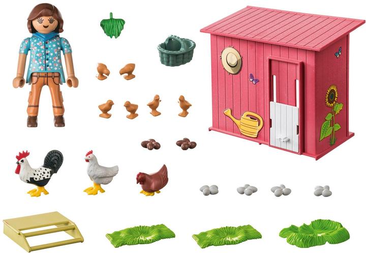 Produktbild Playmobil Hühner mit Küken (71308, Playmobil Country)