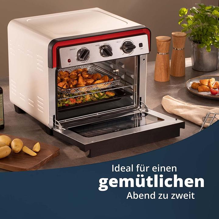 Actual product image KHG Mini-Backofen Retro MBO-22CS