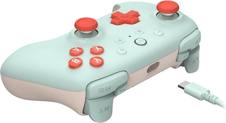 Actual product image 8bitdo New Ultimate 2C Wired Controller - GREEN