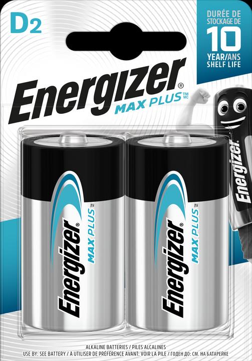 Energizer Max Plus Alkaline (2 Stk., D, 16500 mAh)