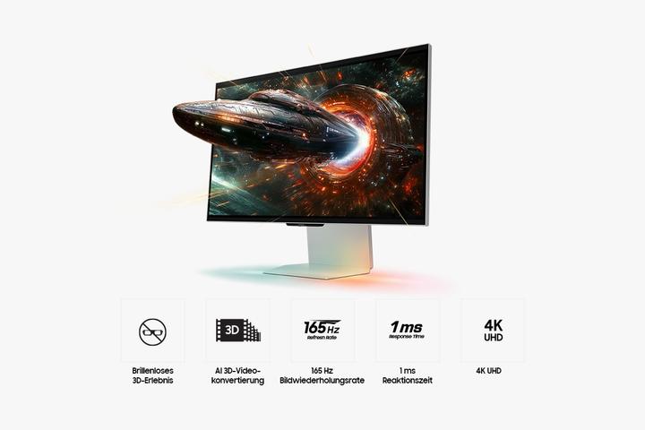 Produktbild Samsung Odyssey 3D - G90XF (3840 x 2160 Pixel, 27")