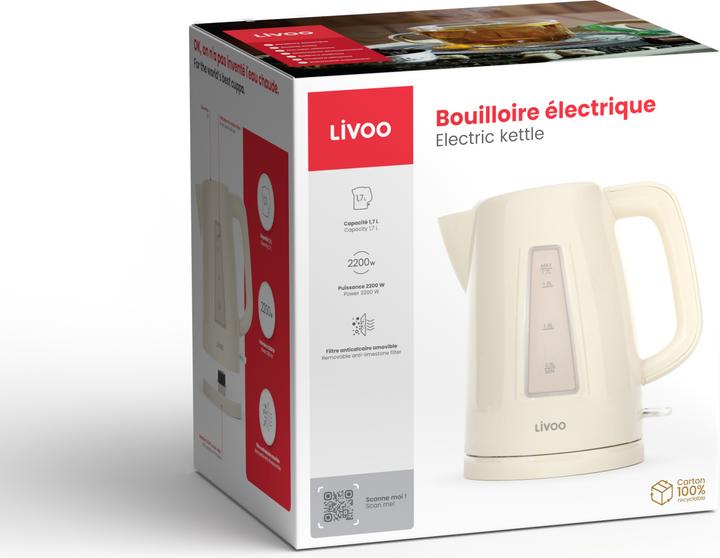 Image du produit Livoo Bouilloire 1,7 L (1.70 l)