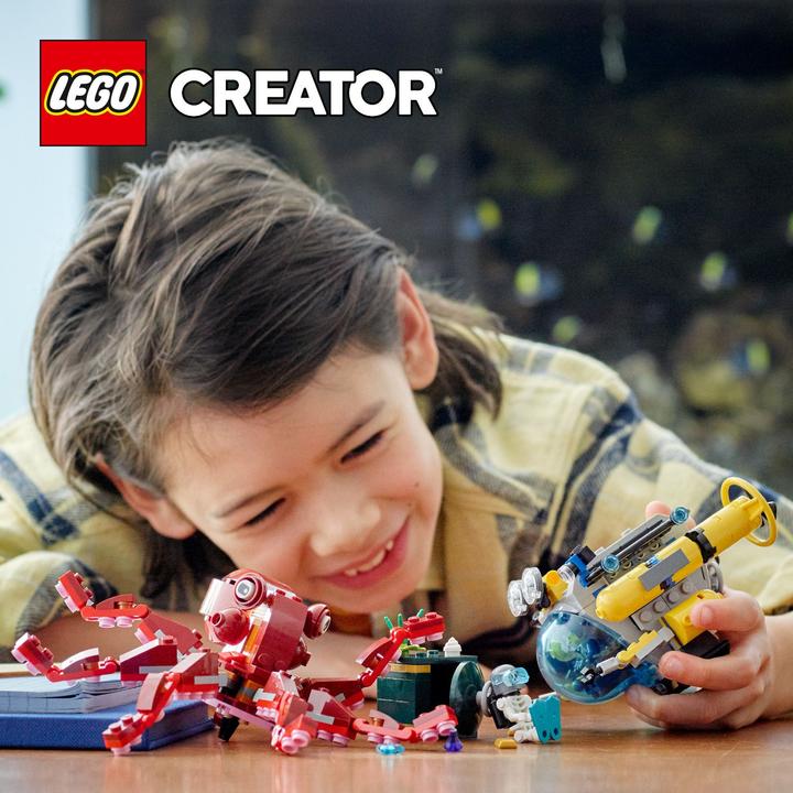 Actual product image LEGO Sunken Treasure Mission 31130 (31130, LEGO Creator 3-in-1)
