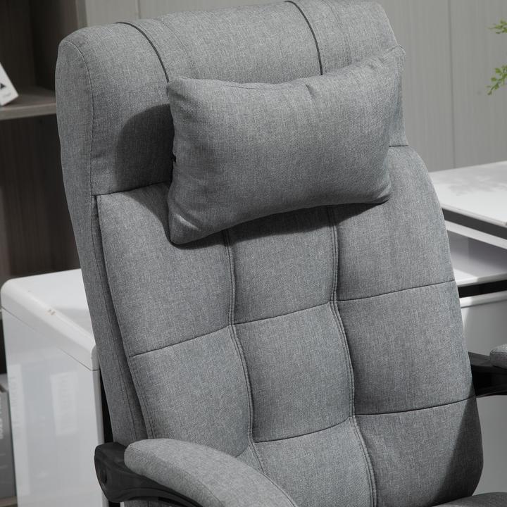 Image du produit Vinsetto Chaise de bureau Réglable en hauteur avec repose-pieds