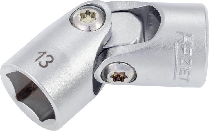 Actual product image HAZET Universal joint socket ∙ hexagon 880G-13 ∙ Square, hollow 10 mm (3/8 inch) ∙ Outside hexagon … (13 mm)