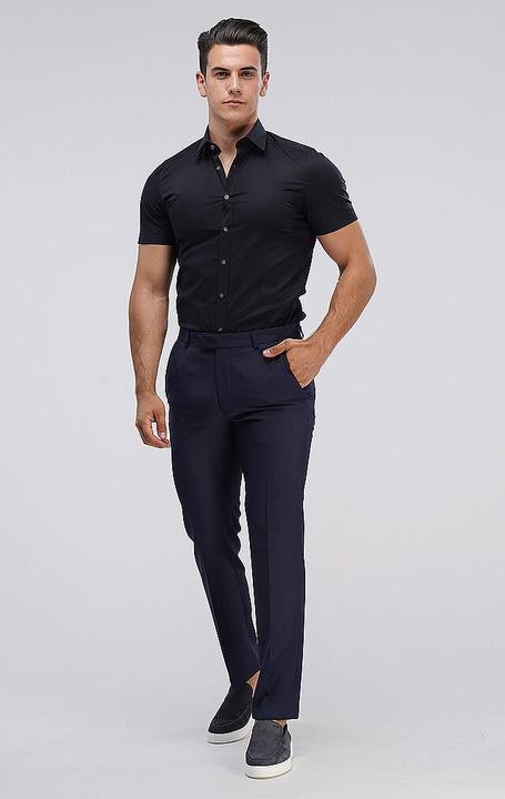 Immagine prodotto Olymp Camicia Level 5 Bodyfit nera 1/2 braccio Gr.37 (37)