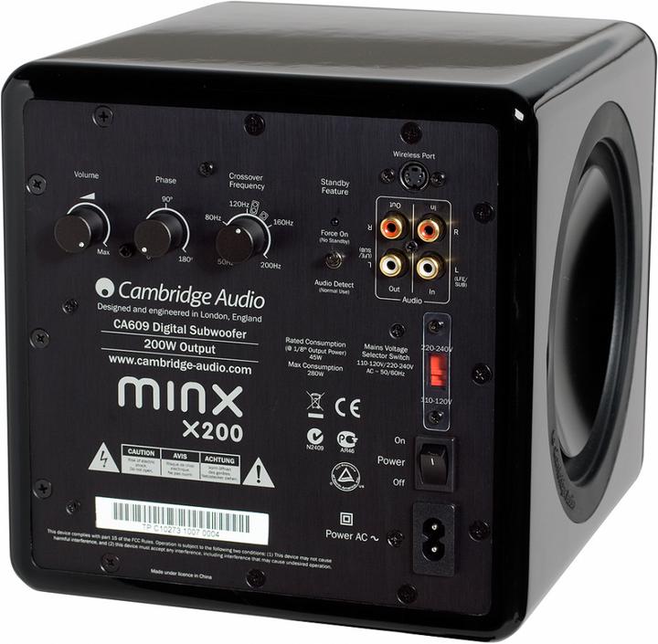 Produktbild Cambridge Audio Minx X201 (1 Stk., 200 W)