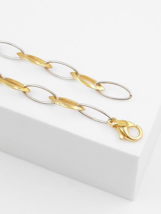 Image du produit Muau Fantaisie (19 cm, 750, Or blanc, Or jaune 18 carats)