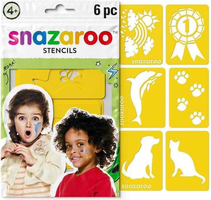 Snazaroo Schablonen Gemischt