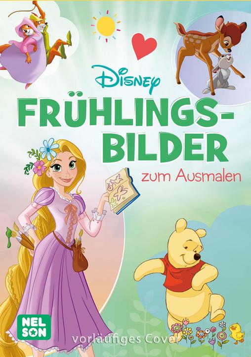 Immagine prodotto Disney: immagini di primavera da colorare
