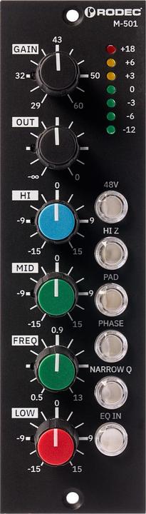 Image du produit Rodec M-501 Discrete Mic Pre / EQ