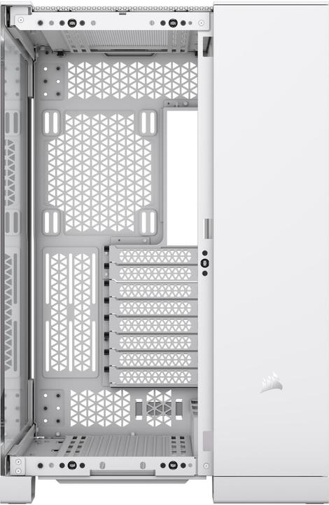 Actual product image Corsair Case iCUE 6500X RGB Midi TG white (mATX, Mini-ITX, ATX)