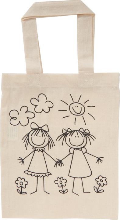 Rayher BW-Tasche, bedruckt "Freundinnen", ca. 25x21cm