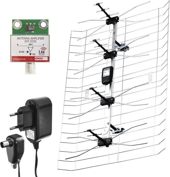 Image du produit Emos ASP-25 Antenne de télévision (DVB-T / -T2)
