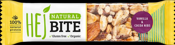Actual product image HEJ Nutrition Natural Bite (12 x 40g) (Vanilla, 1 pcs., 480 g)
