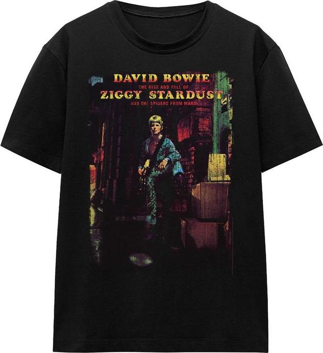 David Bowie Ziggy Stardust Album TShirt (M)