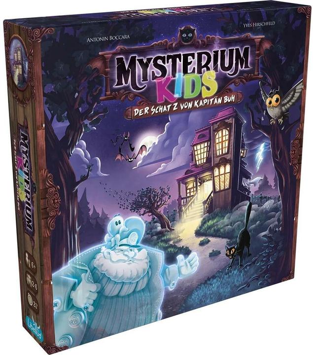 Libellud LIBD0018 - Mysterium Kids: Der Schatz von Kapitän Buh, ab 6 Jahren (DE-Ausgabe) (German)