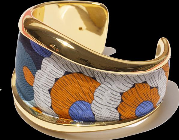 MM33 Bangle blue fantasy (950 Platin)