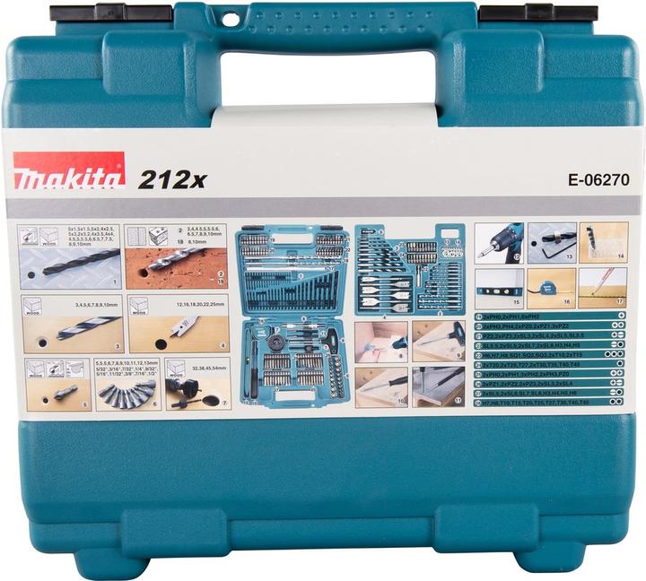 Image du produit Makita E-06270 (0, 1, 2, 3, 4, 5, 6, 7, 8, 10, 15, 20, 25, 27, 30, 40, 45, T35)